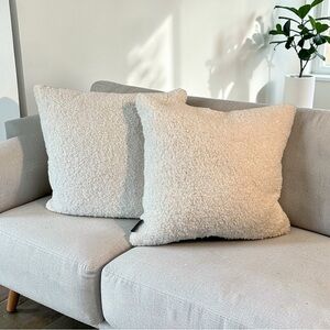 NWOT Rachel Roy set of 2 Throw Pillows W/ Down Feather Inserts